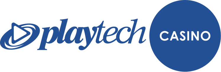Playtech Casino โลโก้สีน้ำเงิน — แพลตฟอร์มเกมคาสิโนและสล็อตออนไลน์สำหรับผู้เล่นไทย